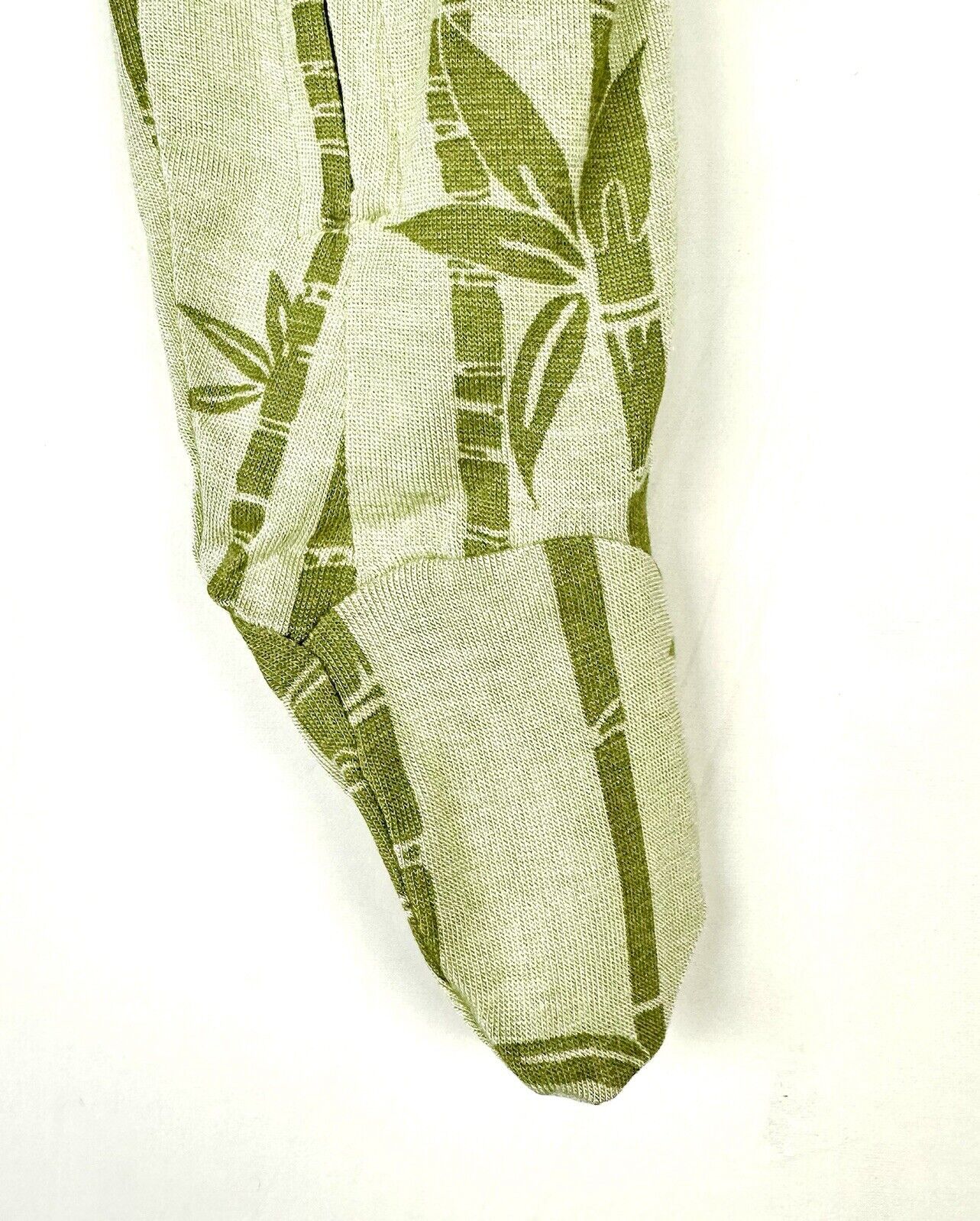 Kate Quinn Bamboo Forest LS Zipper Footie 0-3 M  Soft Modal Spandex