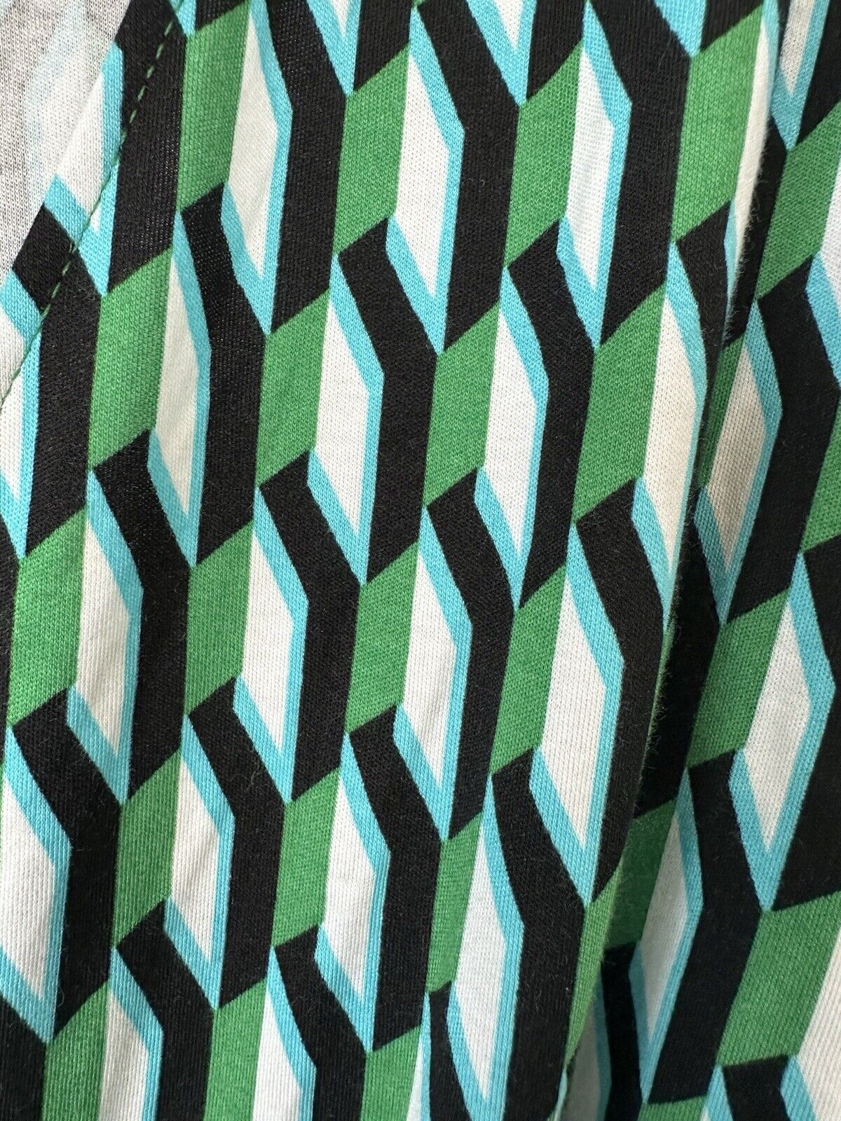 Diane von Furstenberg DVF Target Limited Edition Wrap Arrow Green Dress 2X NWT