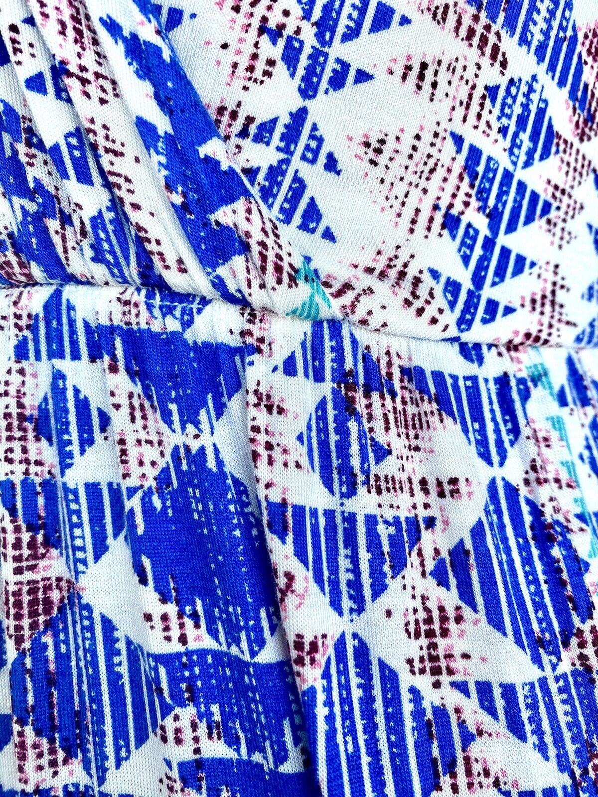 Renee C Boho Print Stretch Maxi Dress XSmall Price $49