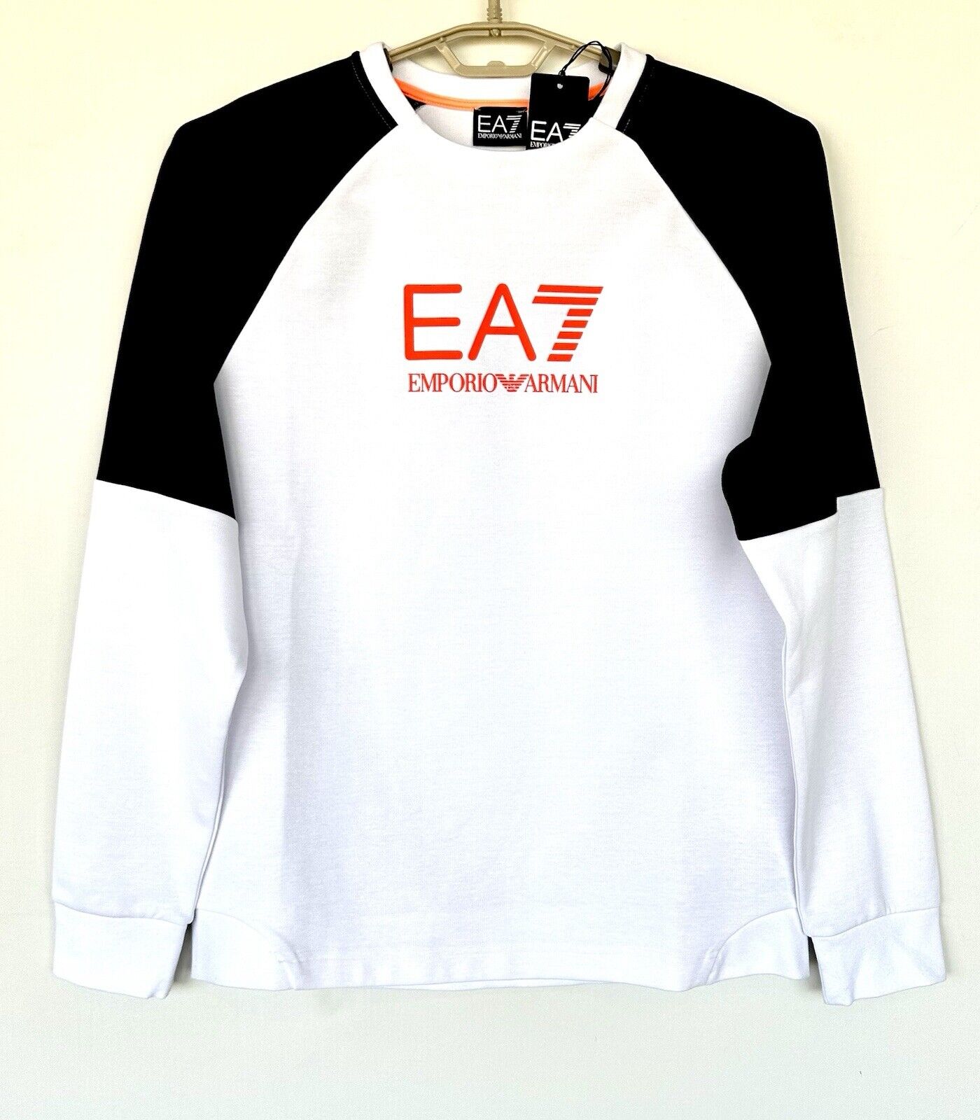 Emporio Armani Logo Sweatshirt Size L Retail $175 NWT