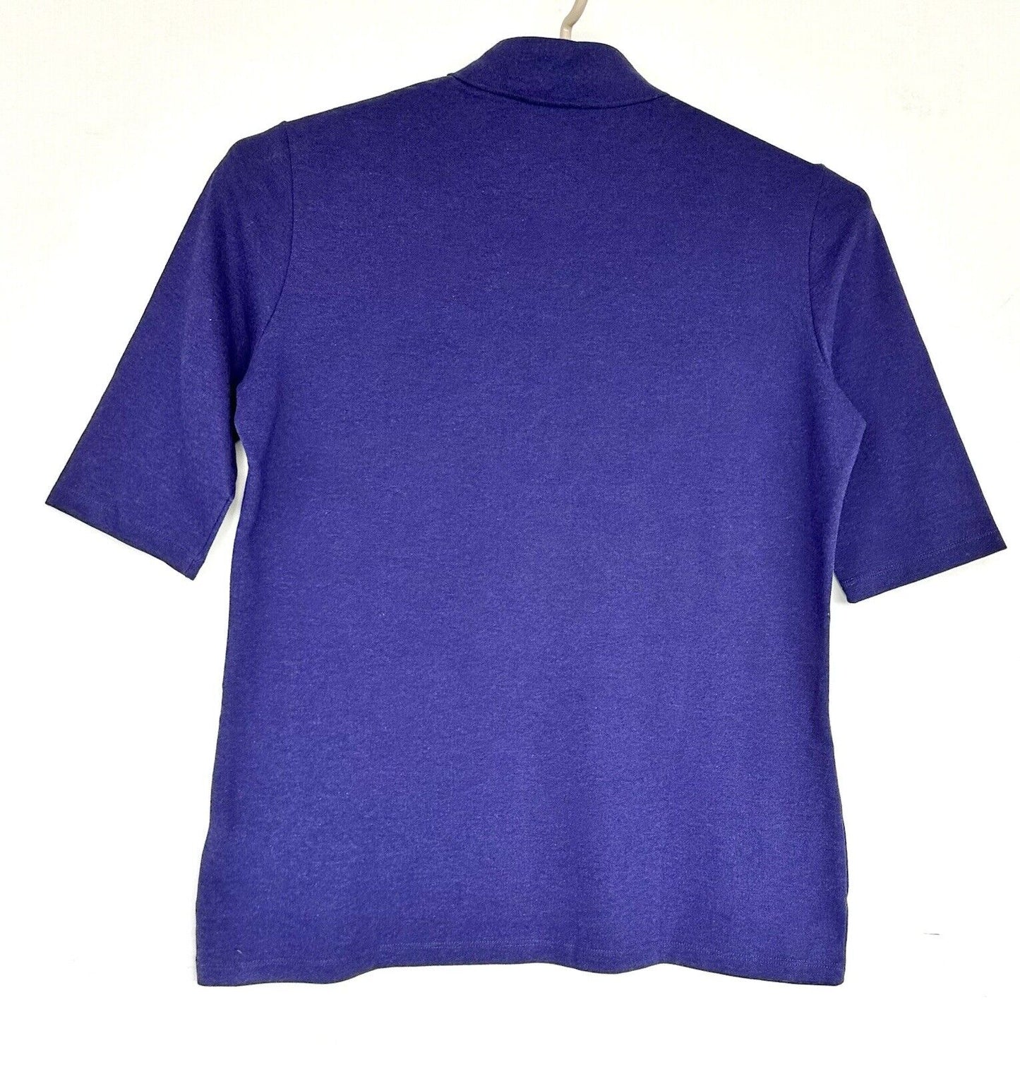 Lacoste polo Longer Sleeve Purple Retail $110 Size 44 NWT (L)