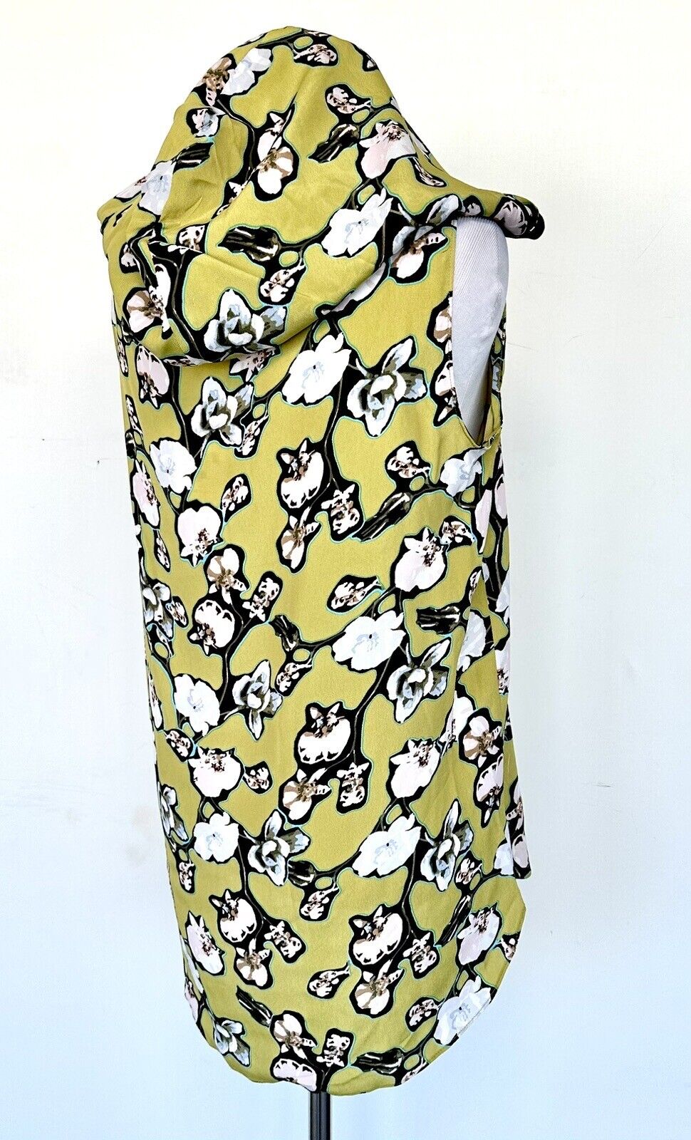 Dorothee Shaumacher Silk Mix Hoody Daydream Meadow Blouse Retail $317 Size 3 (M)