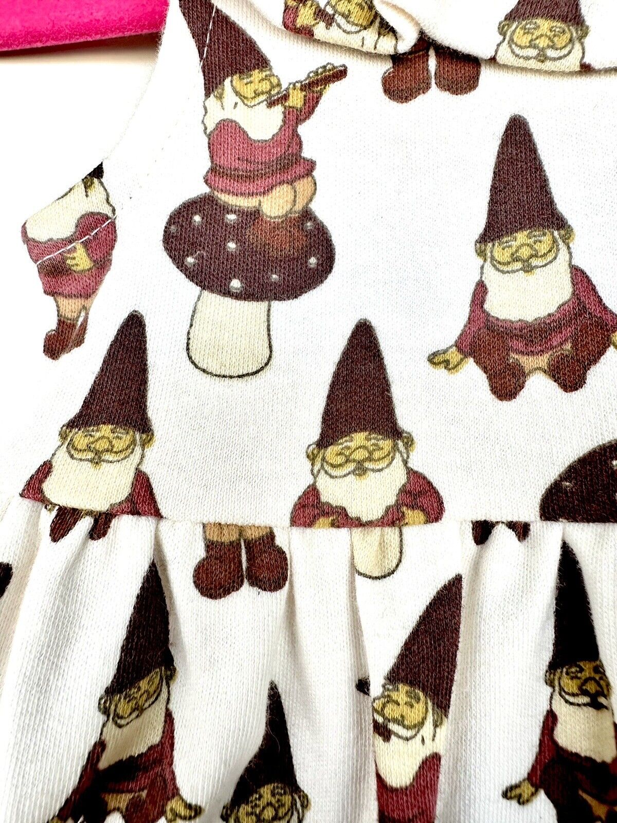Kate Quinn Sleeveless Circle Ruffle Bubble Gnomes Retail $38 6-12 M
