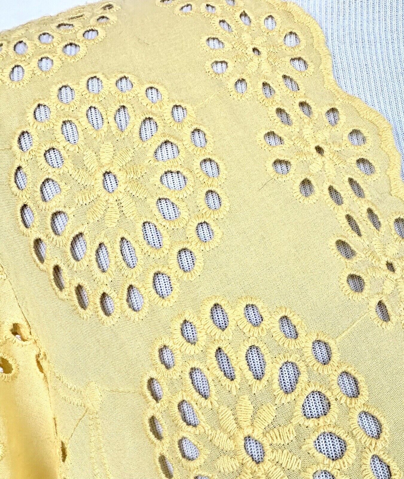 Sundance Tolani Saylor Eyelet Blouse. Retails $128 Price $48 NWT Size S