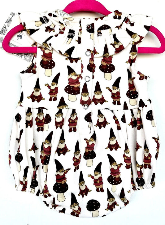 Kate Quinn Sleeveless Circle Ruffle Bubble Gnomes Retail $38 6-12 M