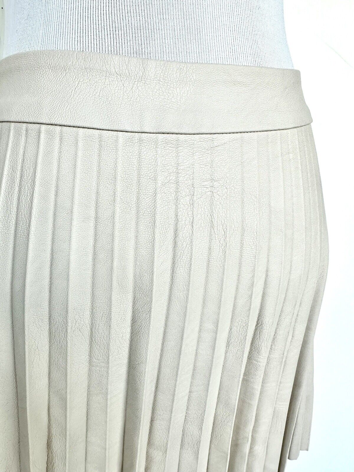 BB Dakota by Steve Madden Faux Leather Pleated Skirt Size 2 Retail $89 Price $49