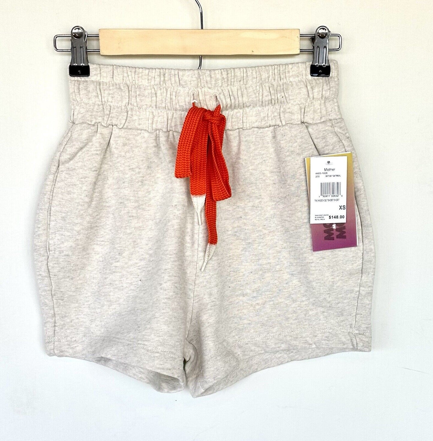 Mother The Knock Out Shorts Retail $148 Price $64 XS Oatmeal Color
