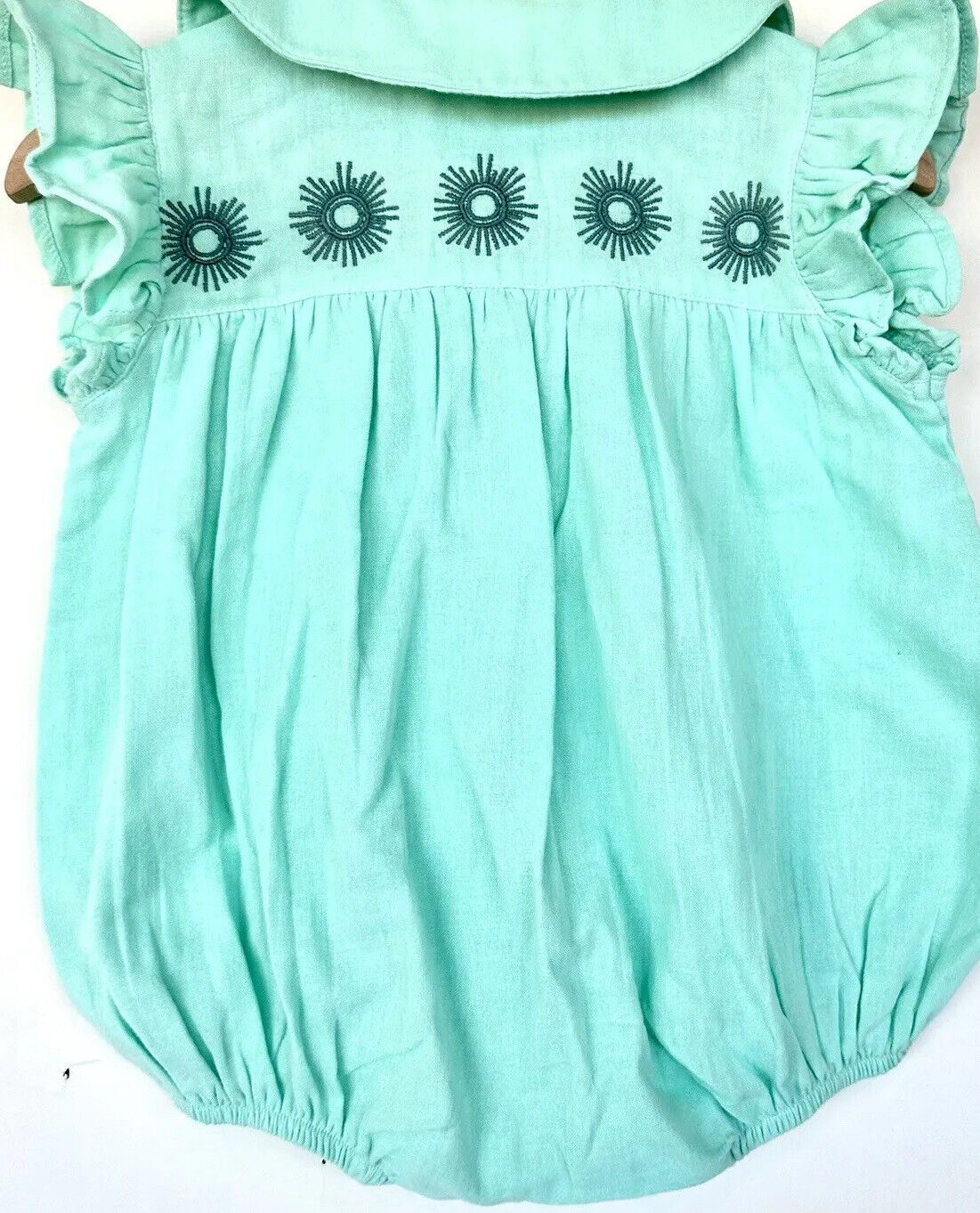 Kate Quinn Embroidered Bubble Organic Cotton Gauze. Price $24 12-18 M New