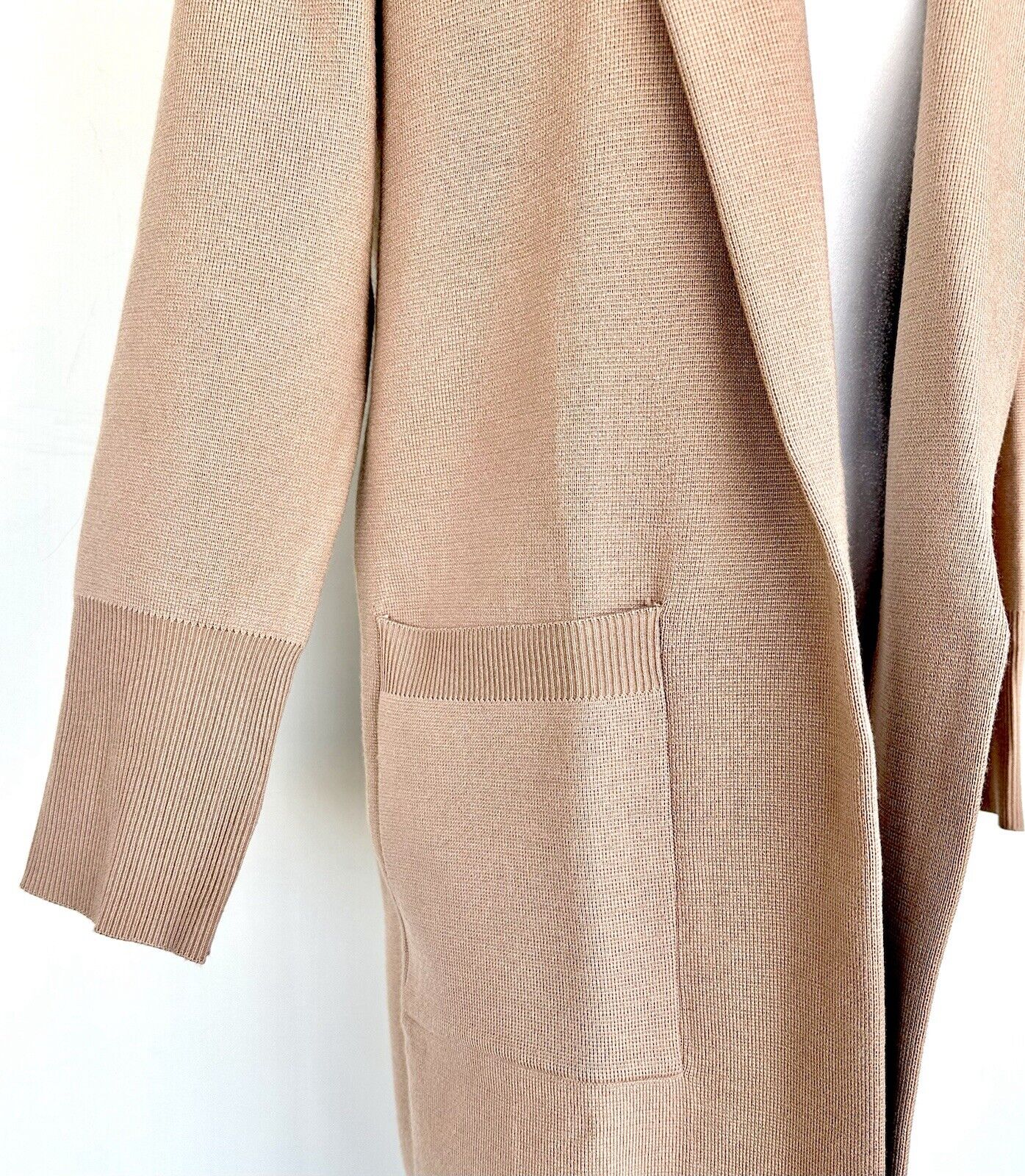 ANRABESS Oversized Open Front Thick Knit Oversized Cardigan Coat Small NWT