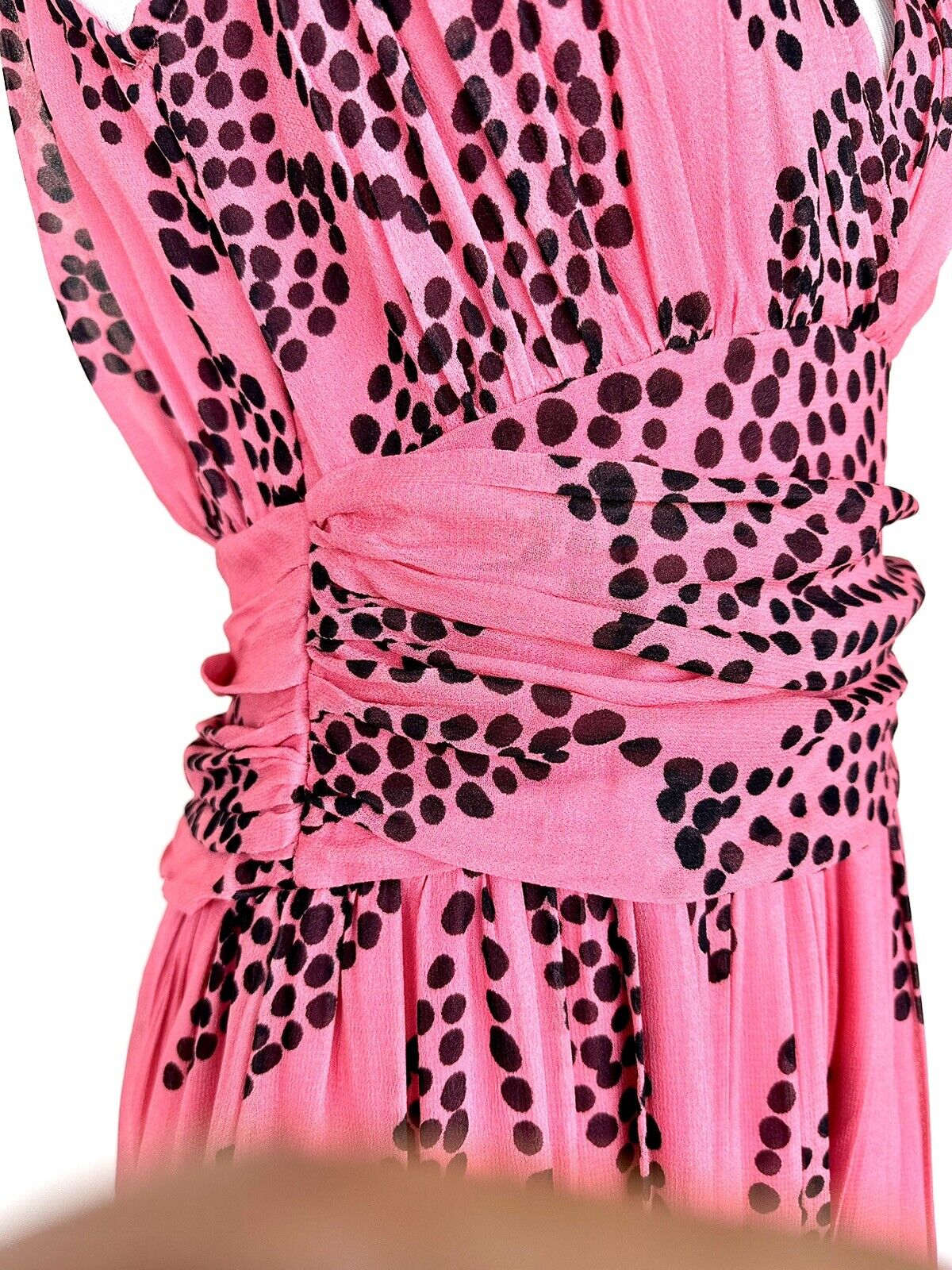 Anthropologie Verb Pallavi Singhee Chiffon Maxi Dress XS Retail $230 Price $148