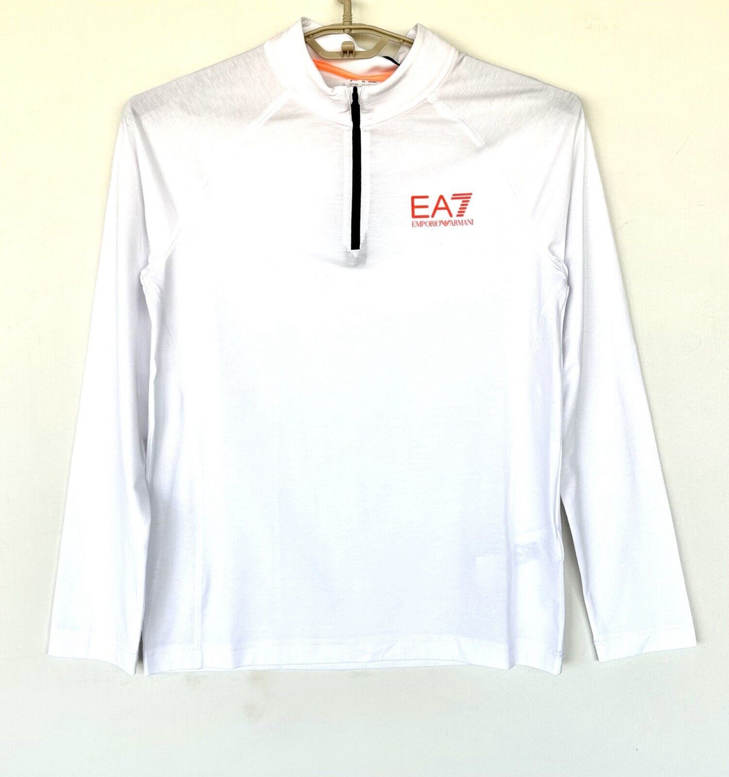 Emporio Armani Long Sleeve Men Zip Top EA7 Retail $125 Medium