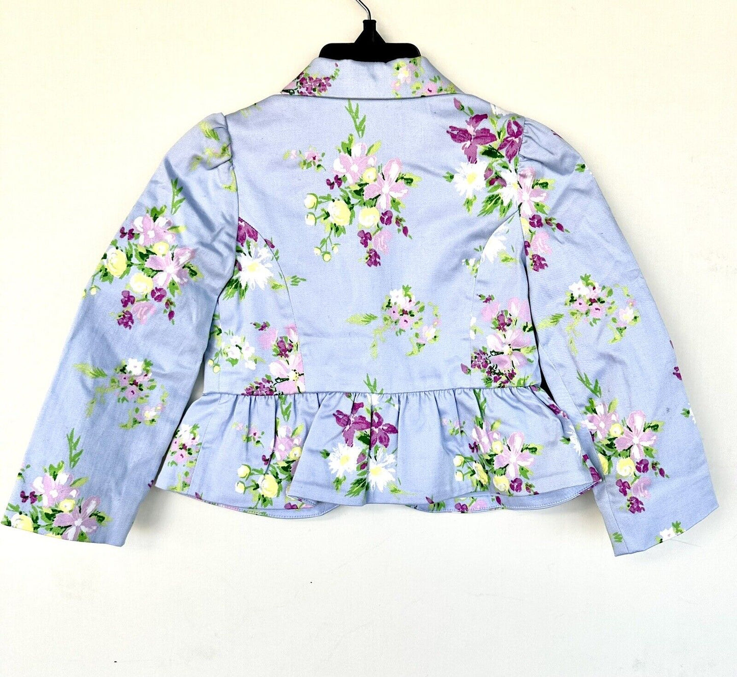 Janie And Jack Floral Peplum Baby Girls Jacket Age 2 Retails $64 New