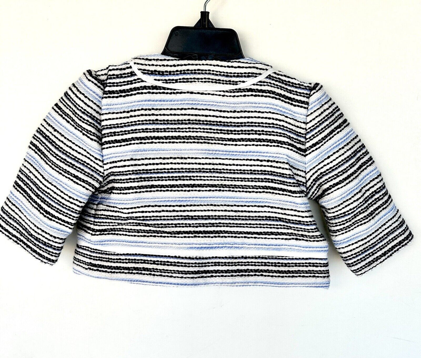 Janie and Jack Stitched Striped Jacket With Ribbon Detail. 18-24 M Retails $69