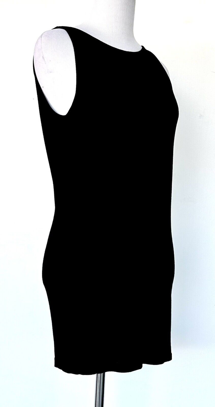 Ali & Jay Black Sleeveless Open Back Top Black Retail $138 XS