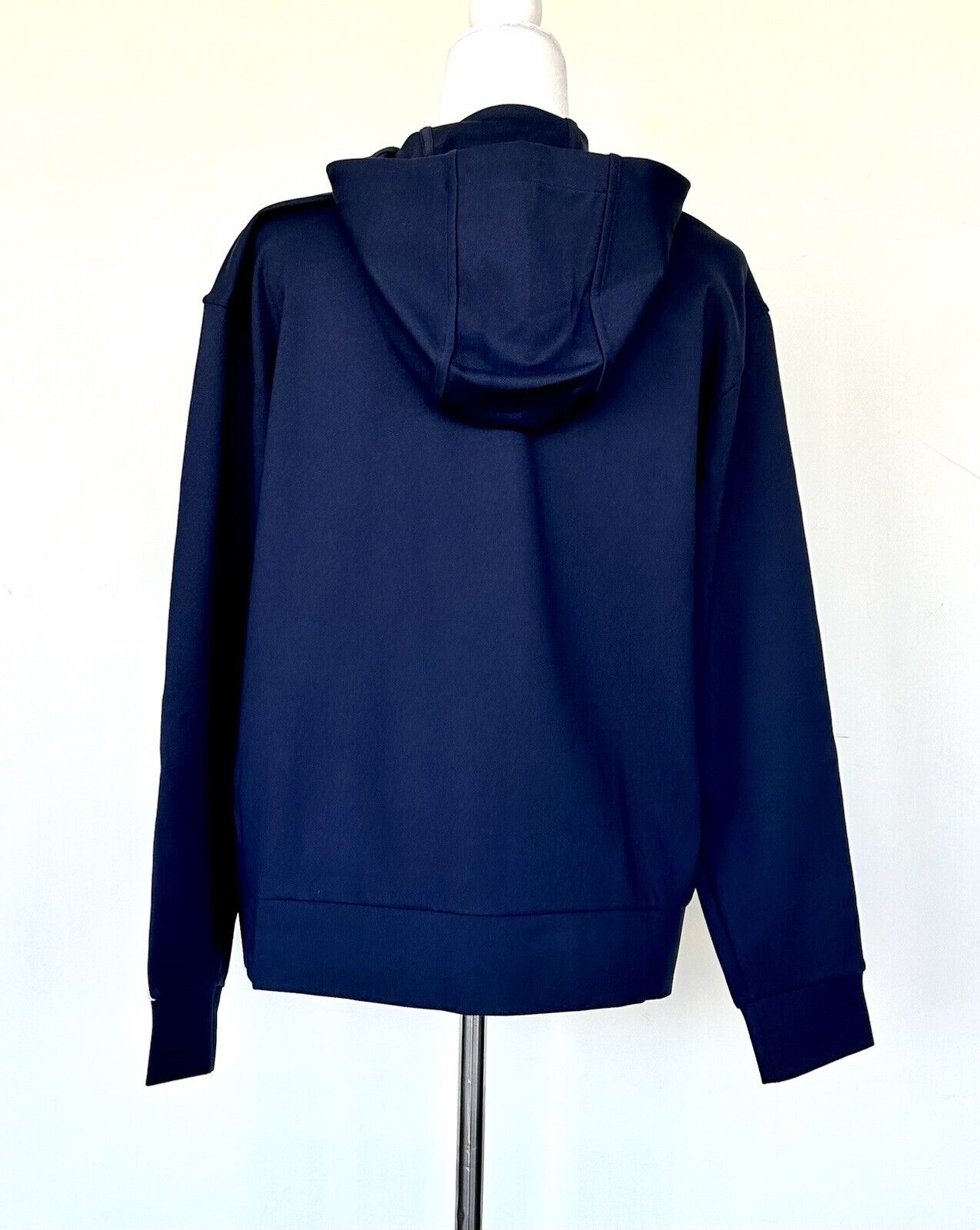 Emporio Armani EA7 Navy Hoodie Logo Tape Retail $225 New M