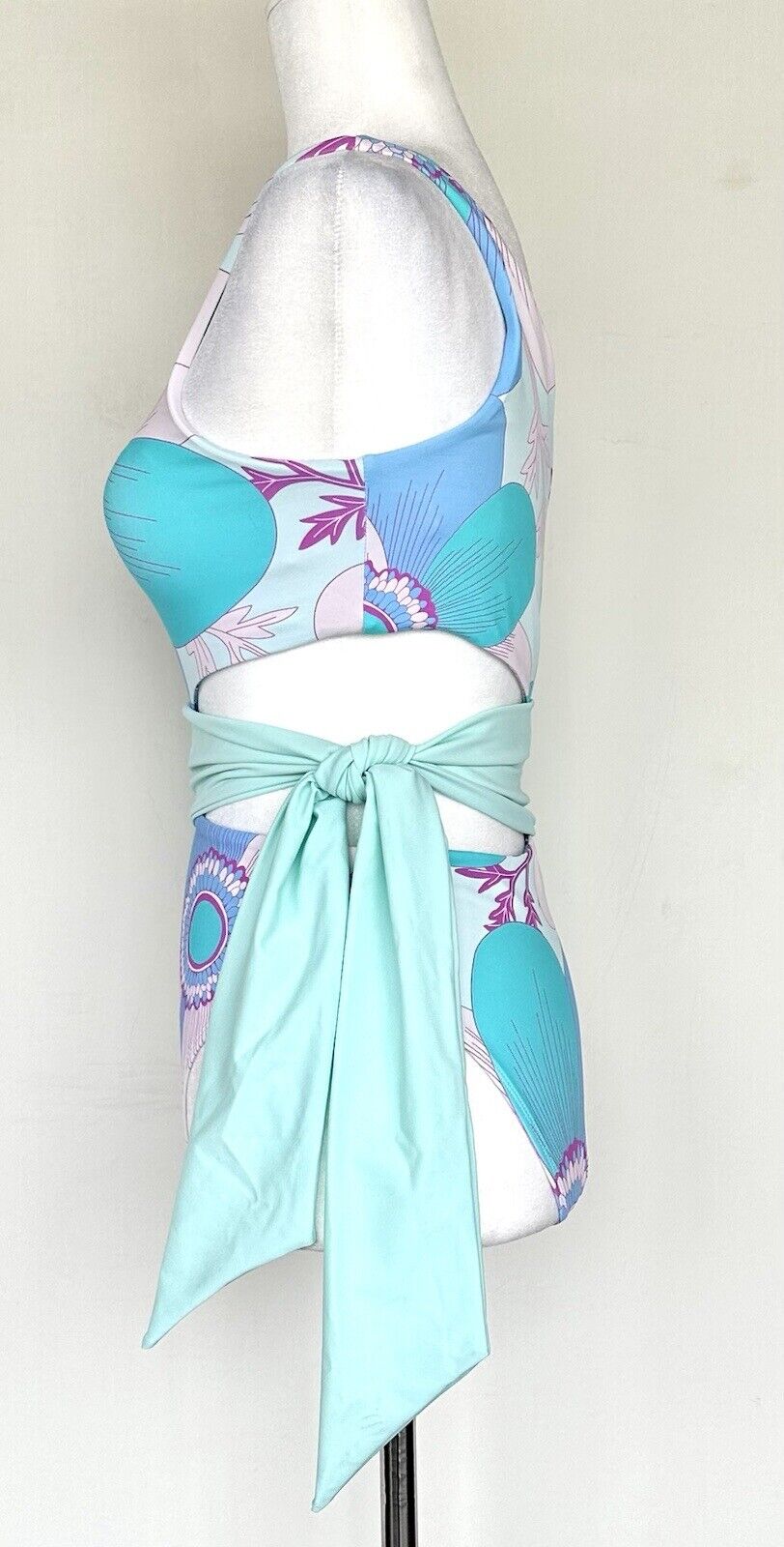 J Marie Mia Rae Cutout Swimsuit Retails $136 Size XS
