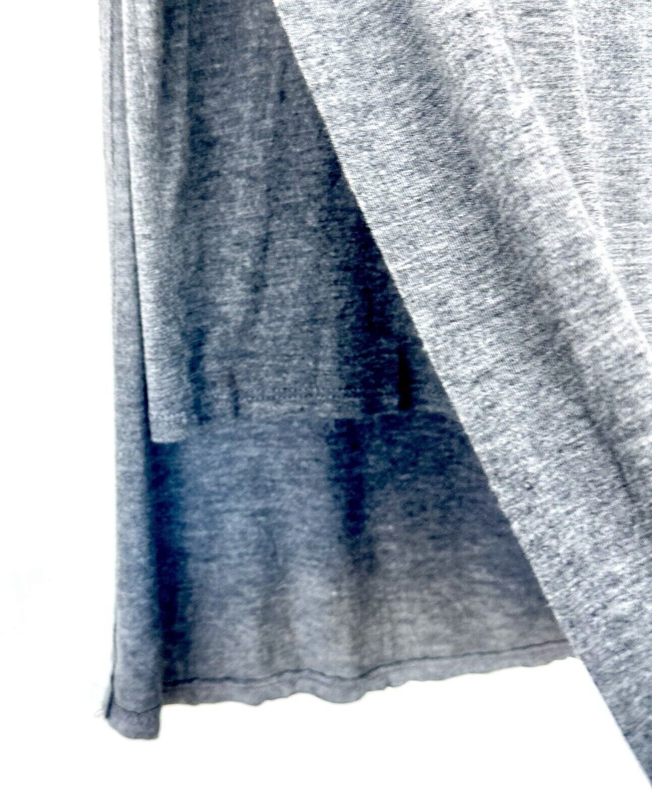 Mono B Skirt Gray Side Split With Second Skirt underneath Medium NEW