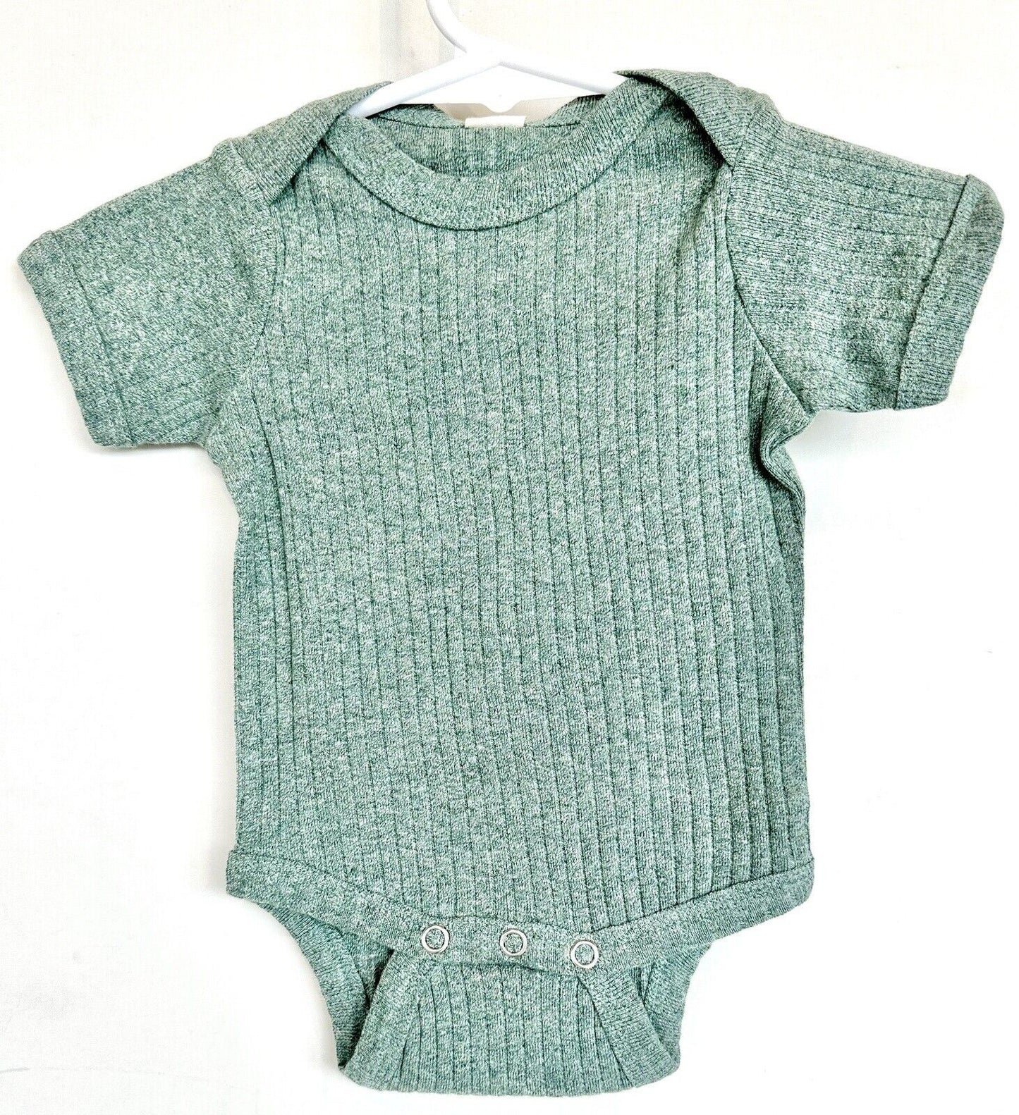 Kate Quinn Organic Cotton Bodysuit SS Hedge Green Price $15 0-3 M