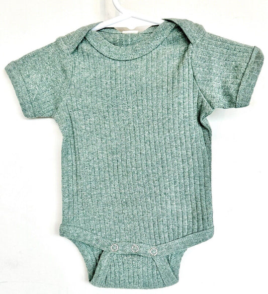 Kate Quinn Organic Cotton Bodysuit SS Hedge Green Price $15 0-3 M