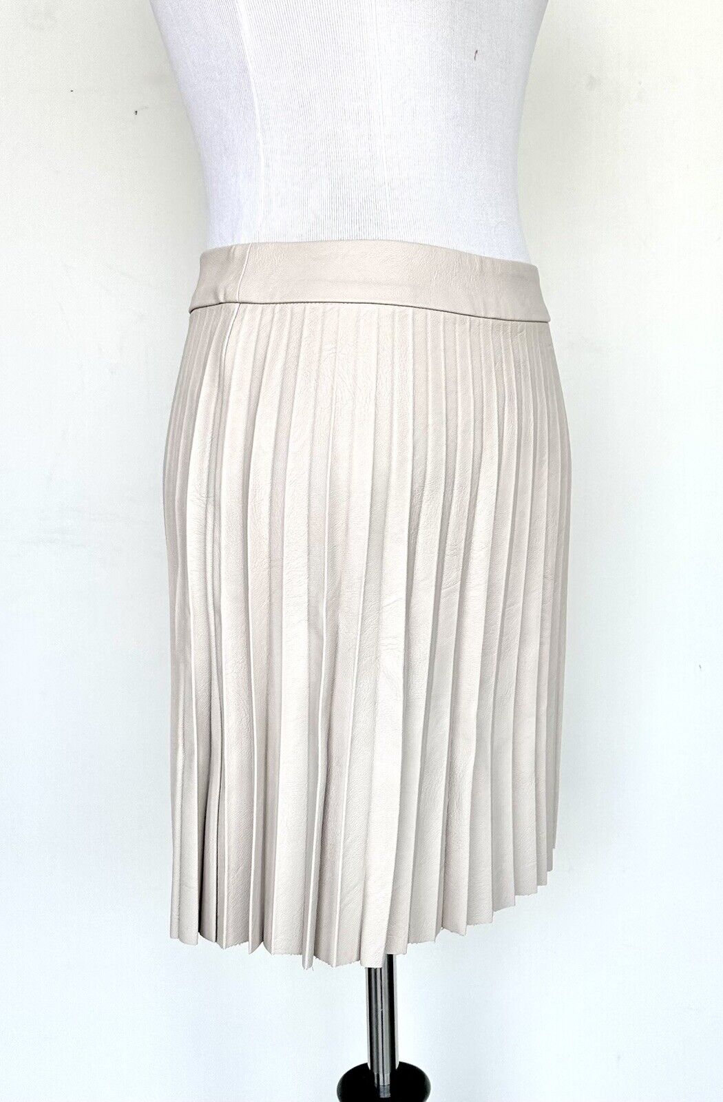 BB Dakota by Steve Madden Faux Leather Pleated Skirt Size 2 Retail $89 Price $49