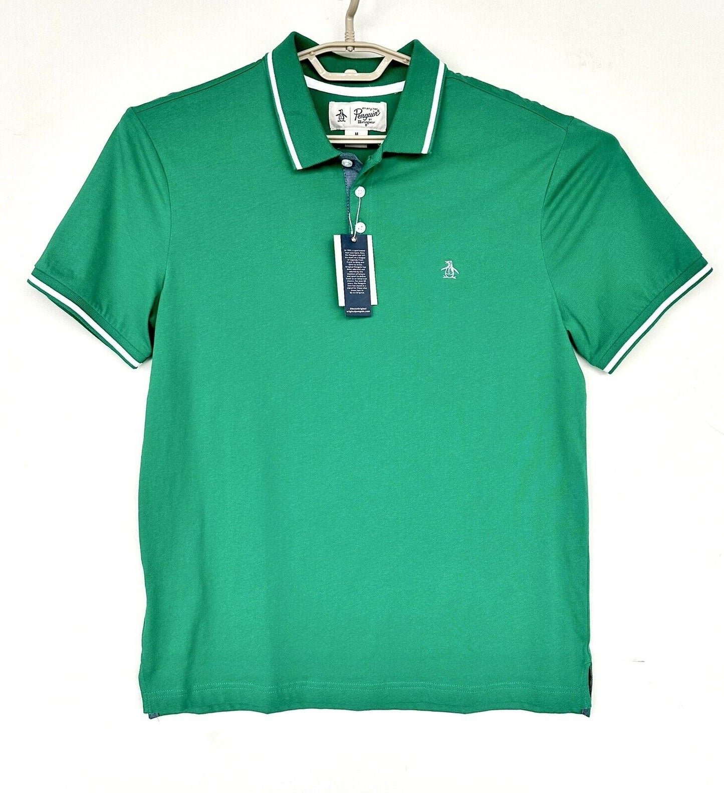 An Original Penguin by Munsingwear  Polo Shirt Green Size M Retail $69