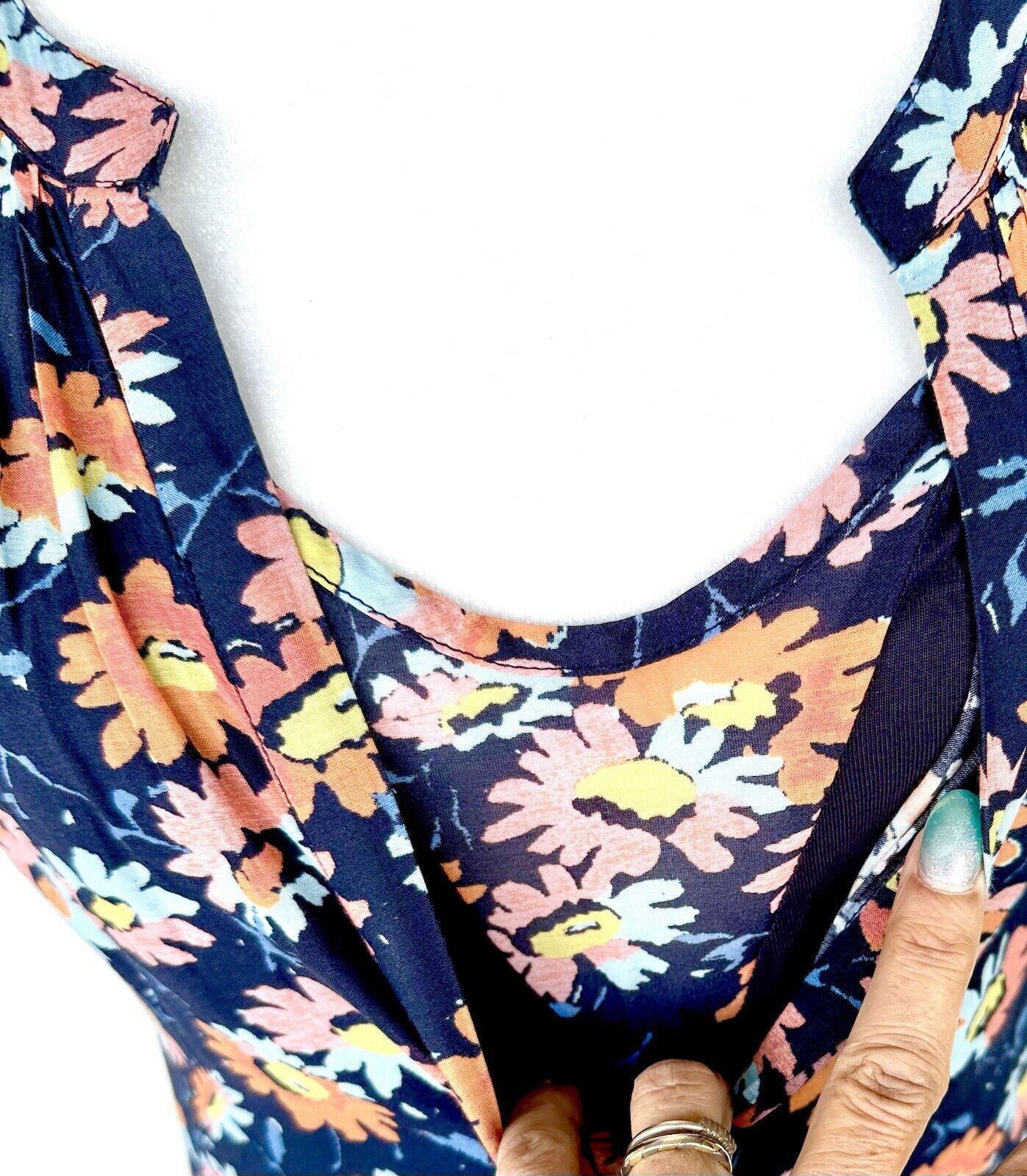 Sundance Pretty Petals Tiered Midi Dress Retails $178 XS Ruffle NWT
