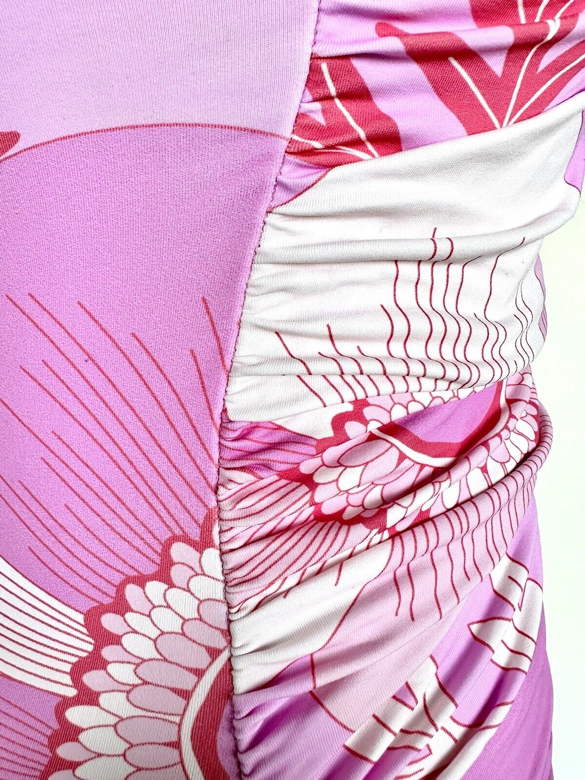 J Marie Maisie Swimsuit Sea Pink White Design Retails $124 Size XS