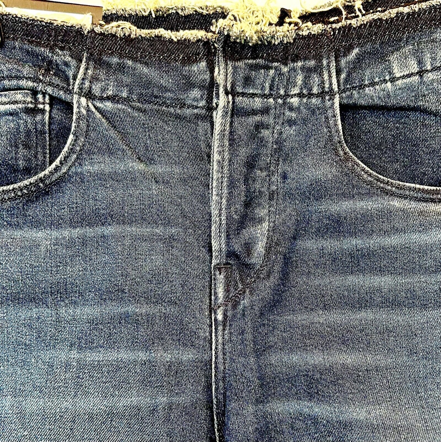 3x1 Womens NWT Size 24 Blue Raw Edge Shelter Slim High Rise Jeans Retail $285