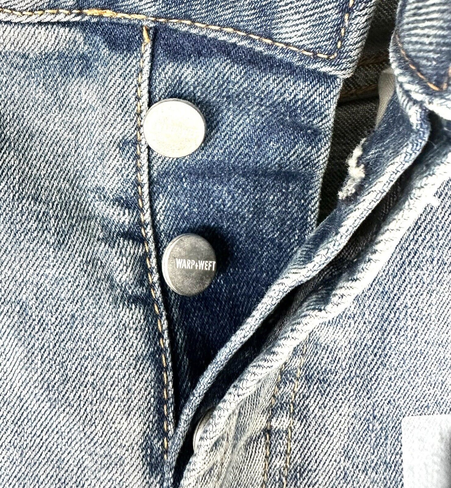 Warp And Weft CDG Paris High Rise Cigarette Jeans Retail $98 Price $58 Size 25