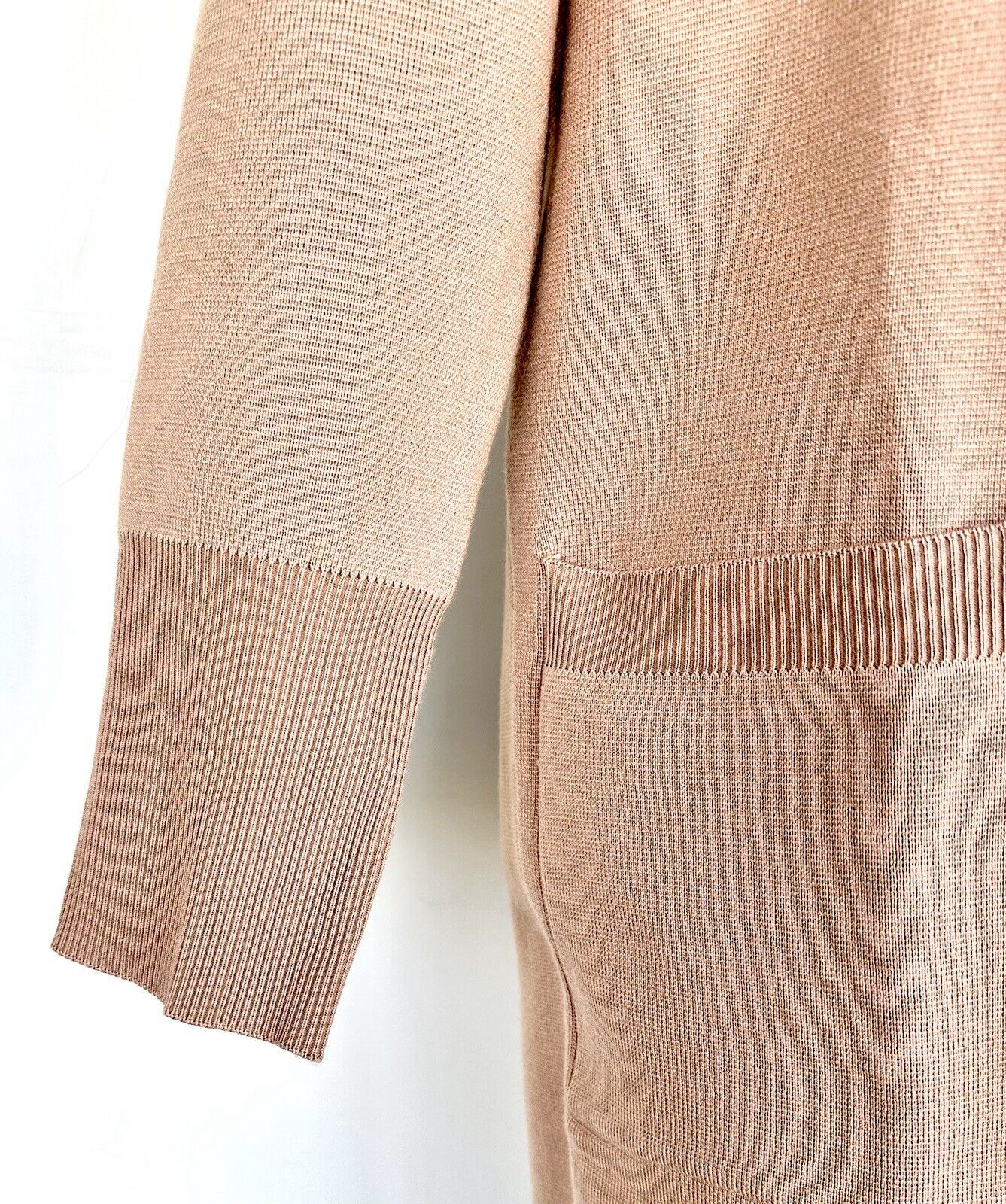 ANRABESS Oversized Open Front Thick Knit Oversized Cardigan Coat Small NWT