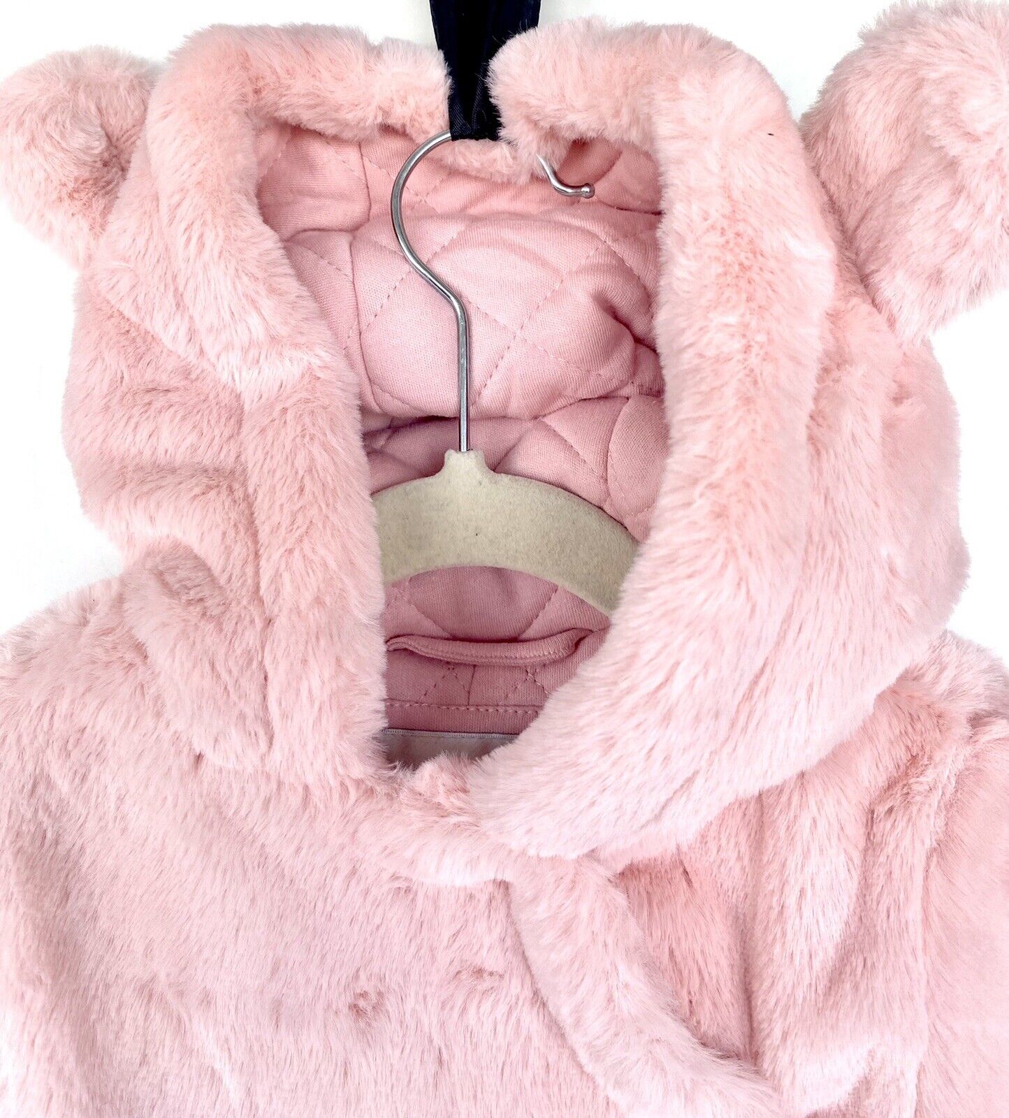 Urban Republic Faux Fur Bear Ears Snowsuit Retail $90 Price $45 NWT 6 Month