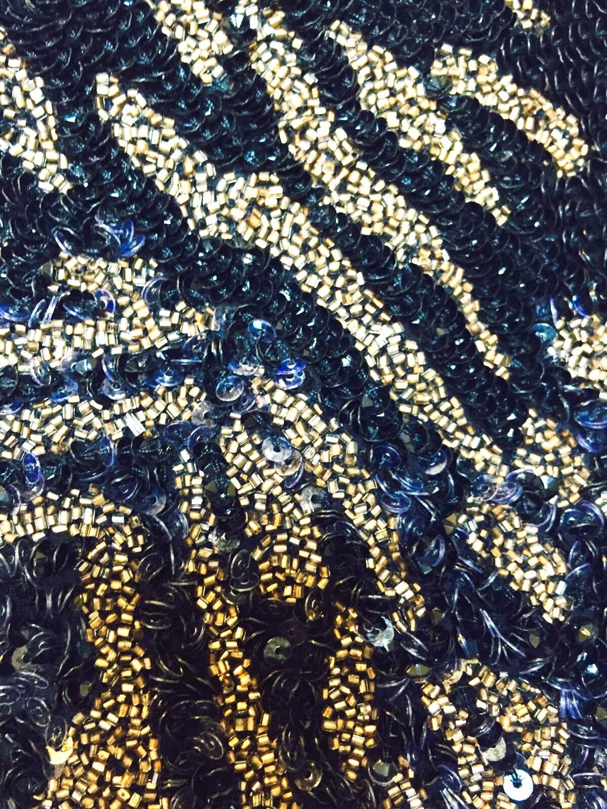 AllSaints All saints Black Gold Beaded Formal Prom Dress Size 0 NWT($540)  $175