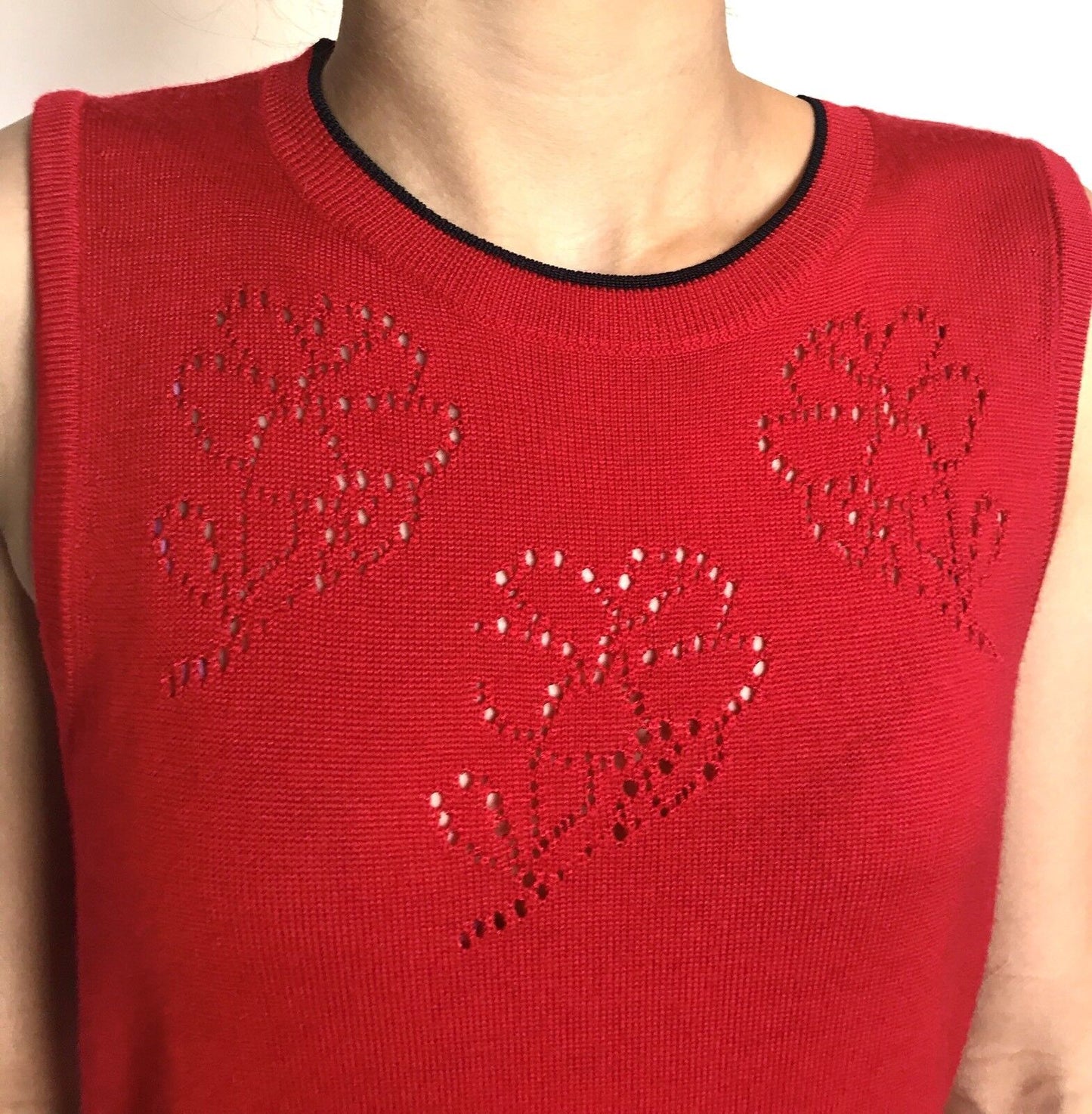Rag And Bone Red Merino Knit Adriana Dress. Size M Retail $395 Price $165 NWT