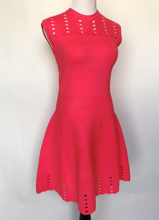 Ted Baker Zaralie Jacquard Panel Skater Dress 3(US 8) Retail $279 Price $132 NWT