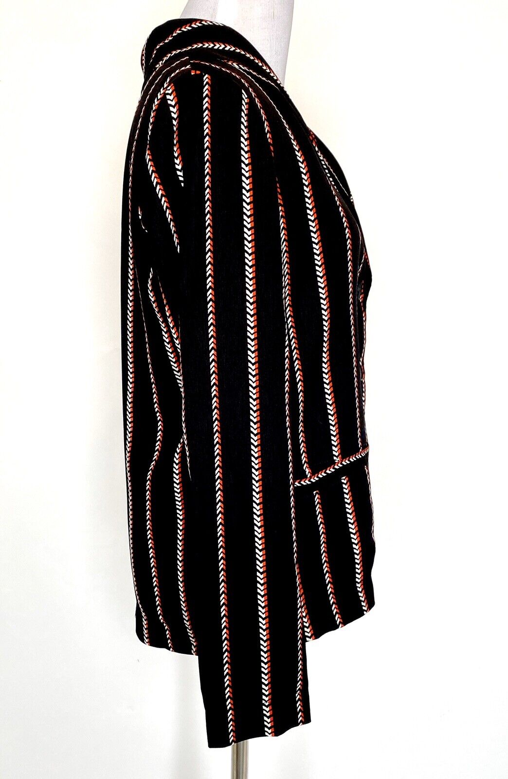 Beltaine Black Striped Blazer Retail $188 Price $46 XS NWT