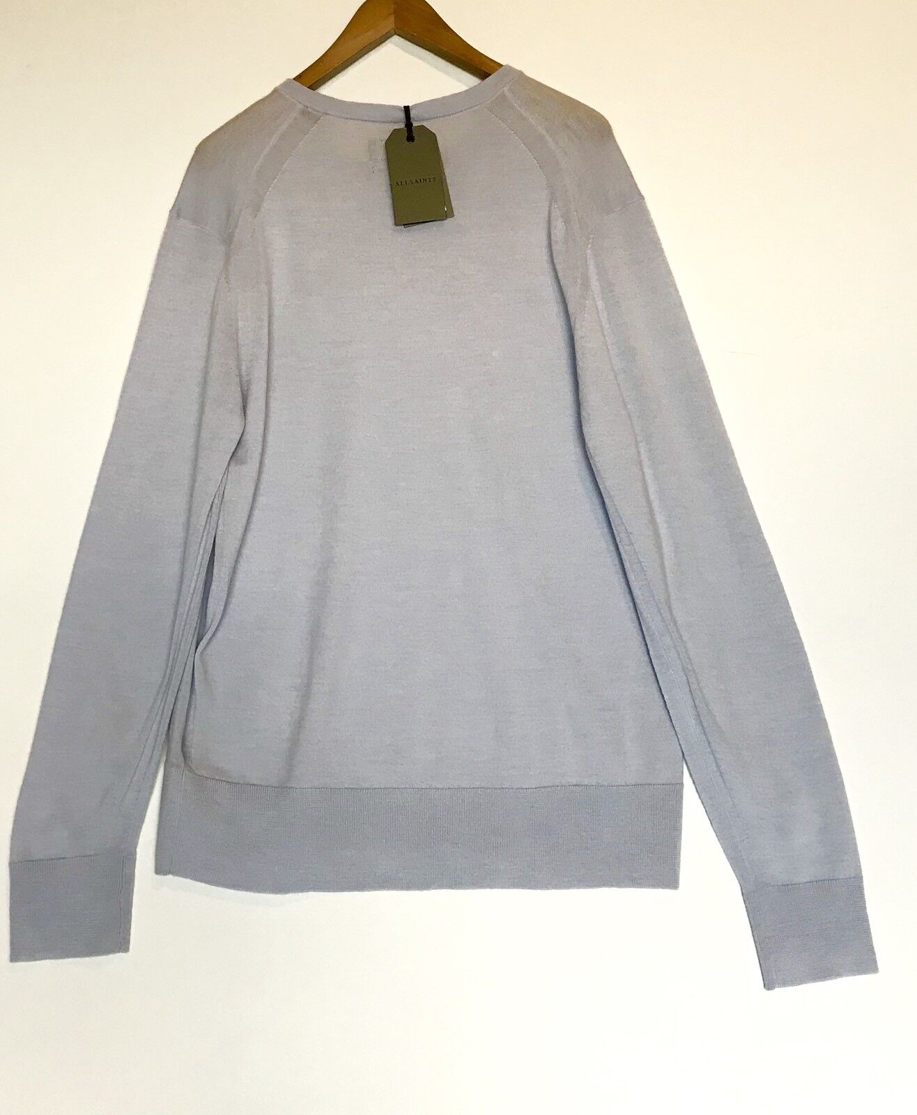 AllSaints Lang Soft Merino Crew Knitwear Retail $145 NWT Price $79 All Saints M