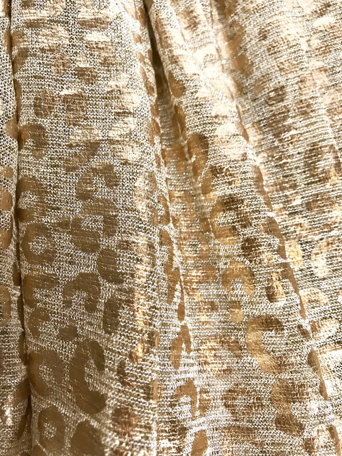 Peek Lilac Gold Mesh Skirt. NWT Age XL (12) Price $25.20 (Retail $42)