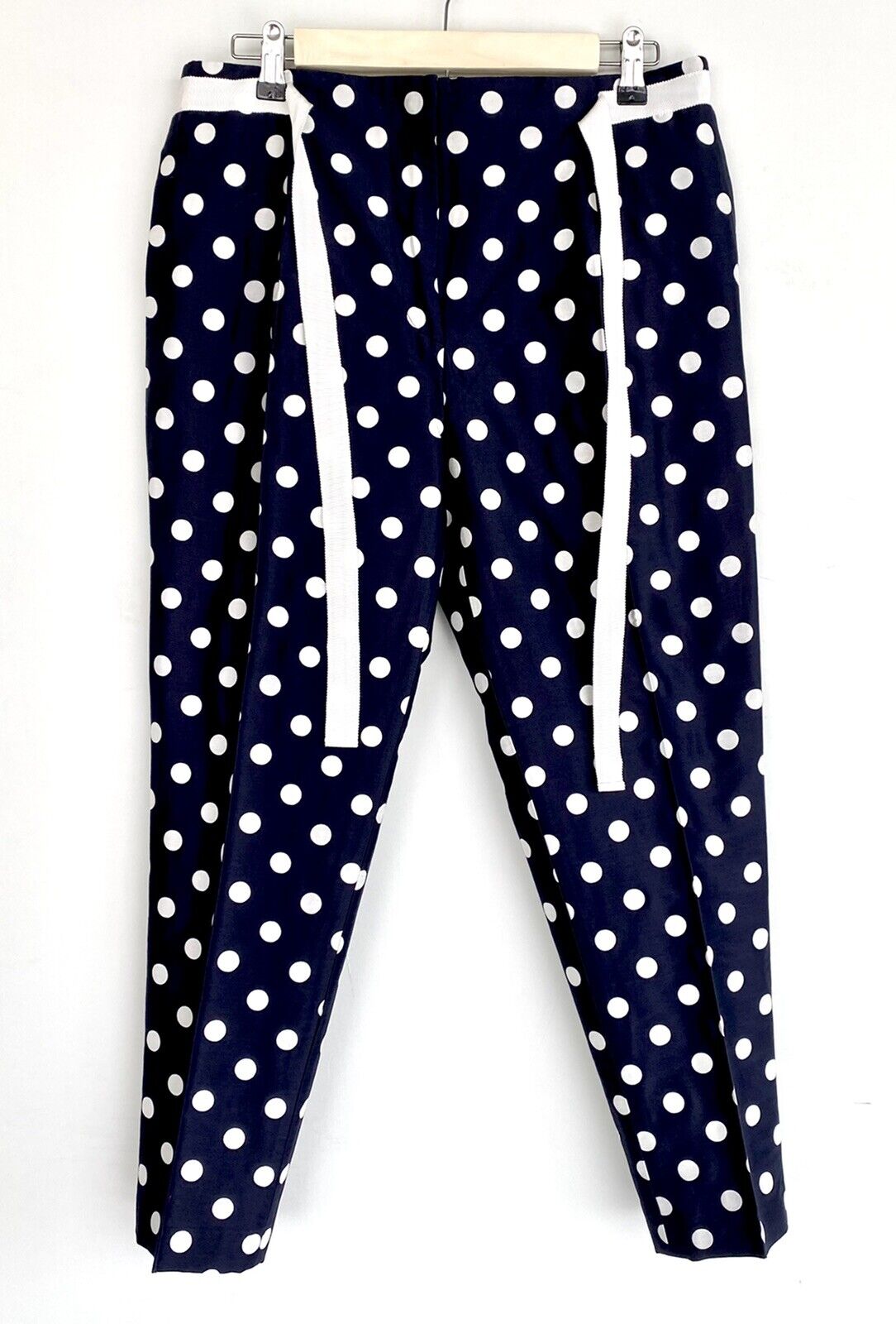 Carolina Herrera Silk Mix Formal Spot Pant. NWT Retail $445 Price $195 Size 6