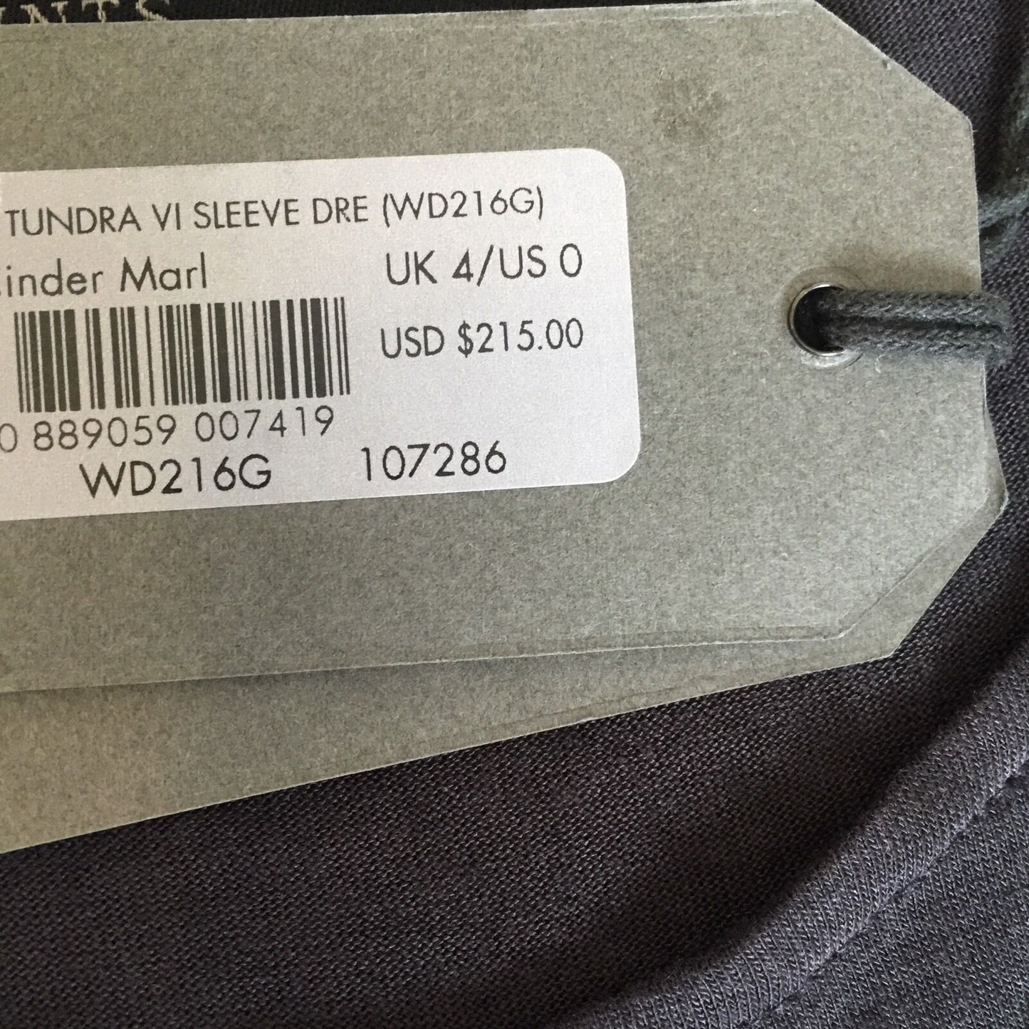 AllSaints NWT Tundra Soft Stretch Dress. Retail $215 Price $75 All Saints Size 2