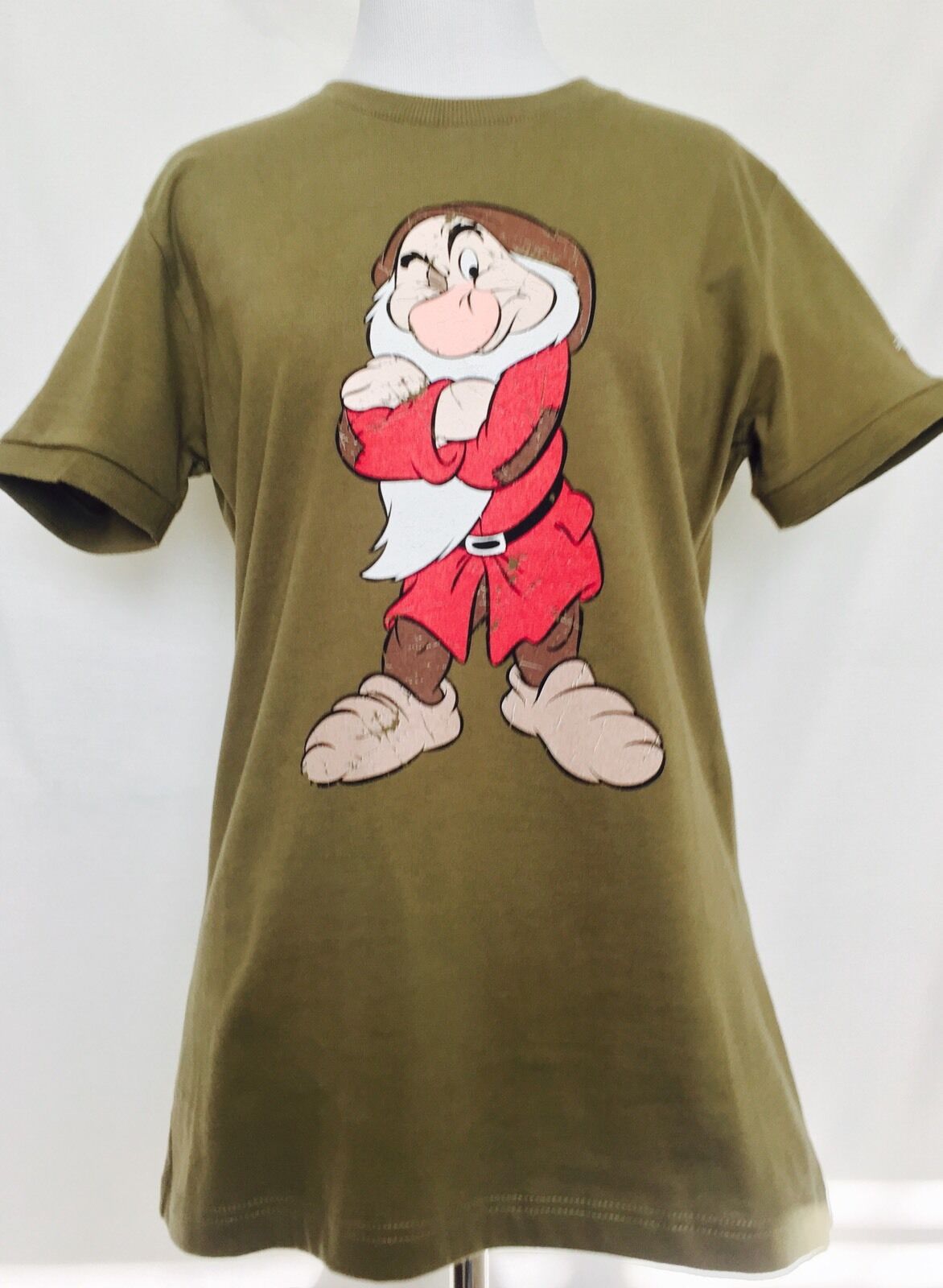 Brontolo Disney Distressed Style Grumpy Tee. NWT Size M Retails $42 Price $22