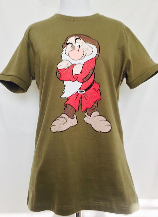 Brontolo Disney Distressed Style Grumpy Tee. NWT Size M Retails $42 Price $22