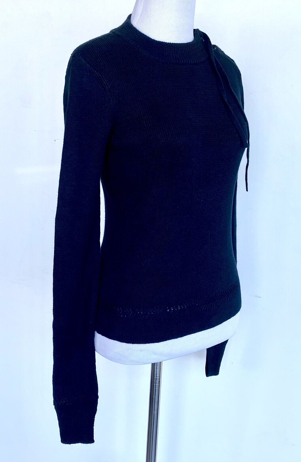 AllSaints Gilli Laced Jumper Sweater Retail $215 Price $98 Size 2 All Saints