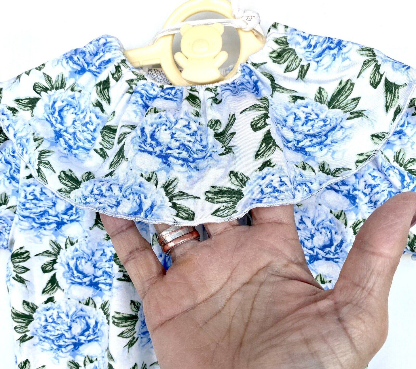 Kate Quinn Soft Bamboo Top & Bloomer Retail $56 Price $34 12-18 M Blue Peony