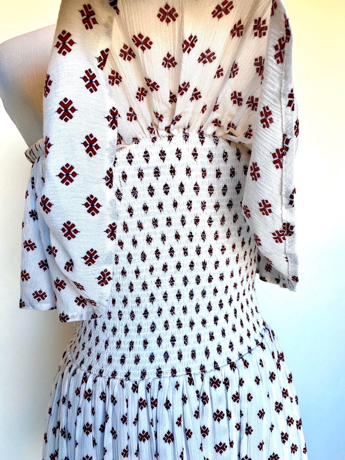 JACK BY BB DAKOTA Strapless Smocked DRESS NWT Retails $84 Price $38 Size S