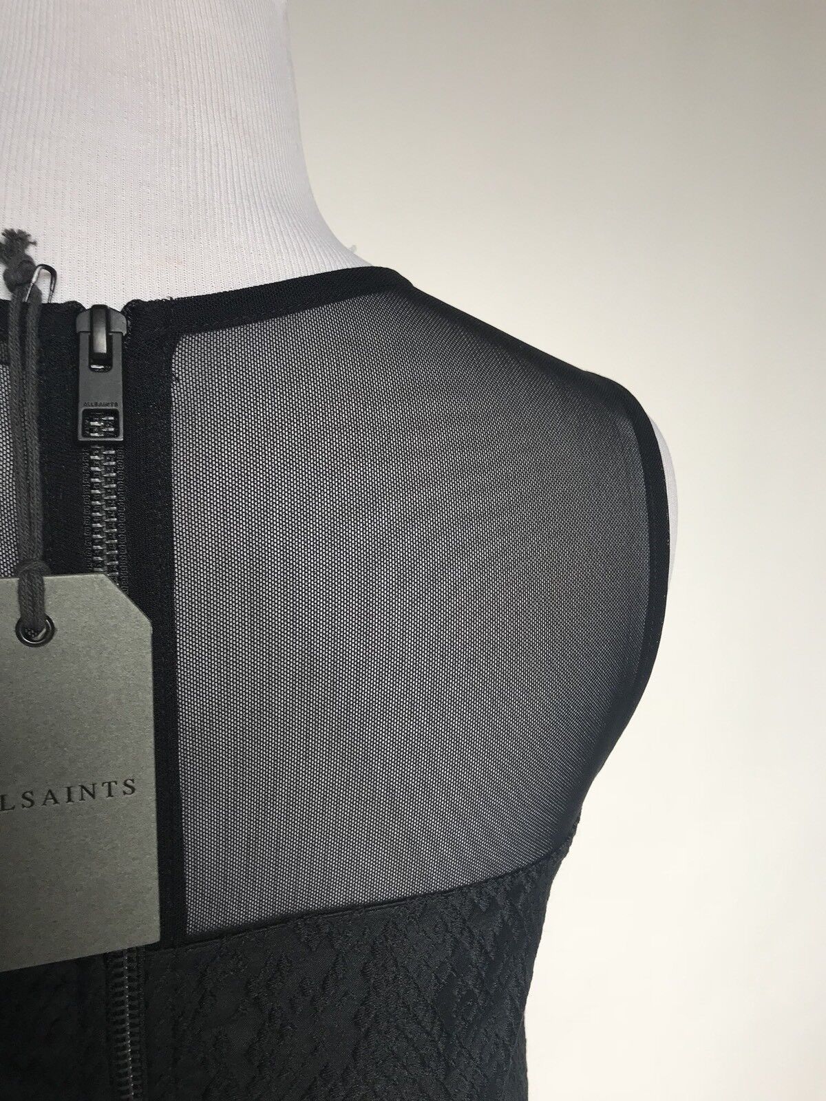 AllSaints  Black Beckett Dress. NWT Retail $230 Price $89 All Saints Size M