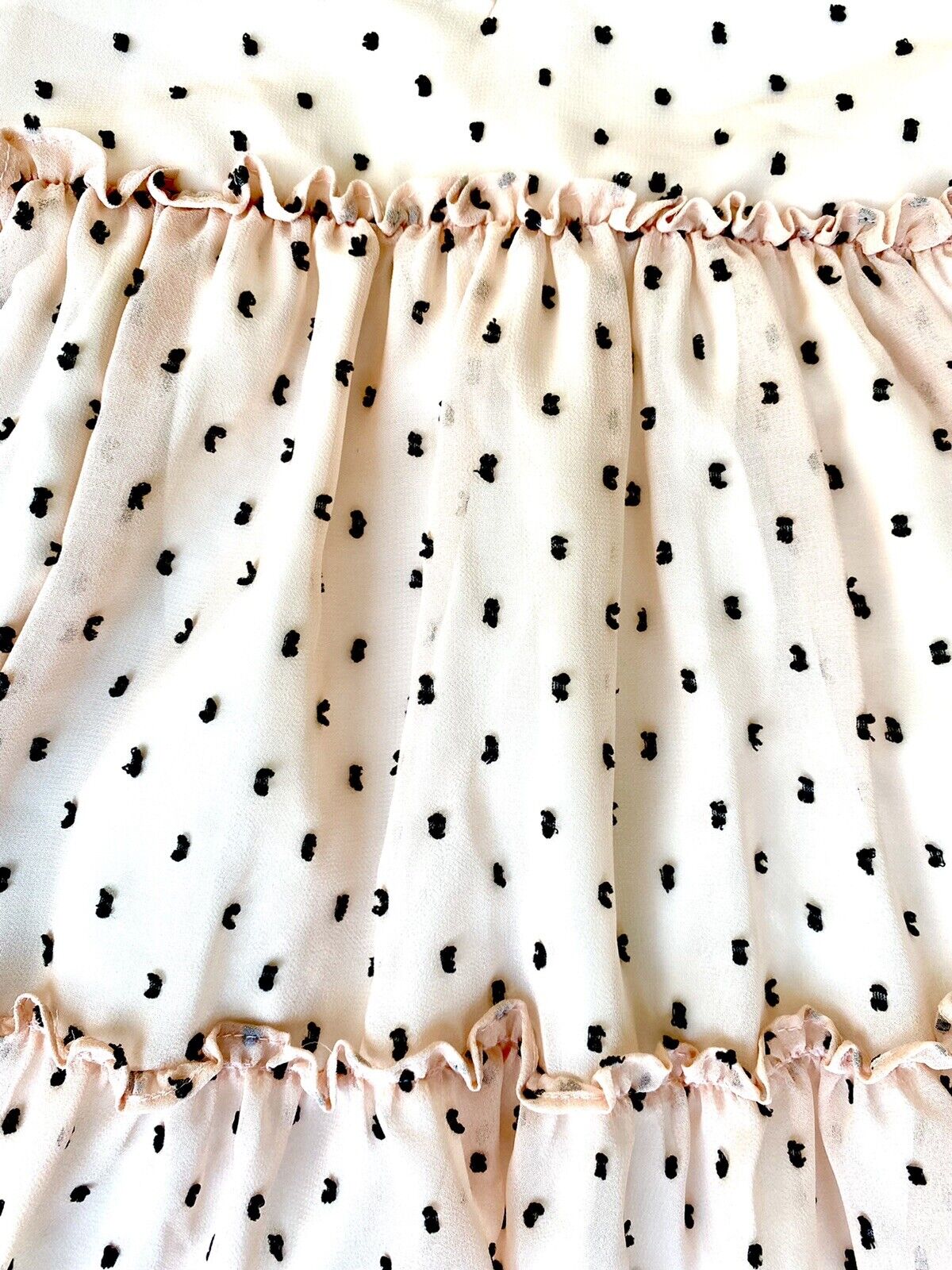 Pippa & Julie Raised Stitched Spot Chiffon Dress Retail $44 Price $$32 Age 4 NWT