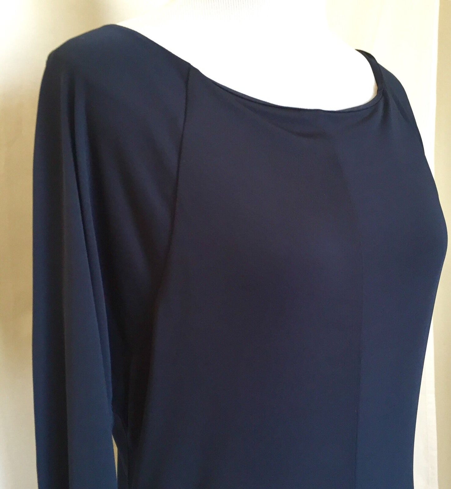 Armani Exchange Navy Stretch Dress NWT Size XS Retails $170 Price $85