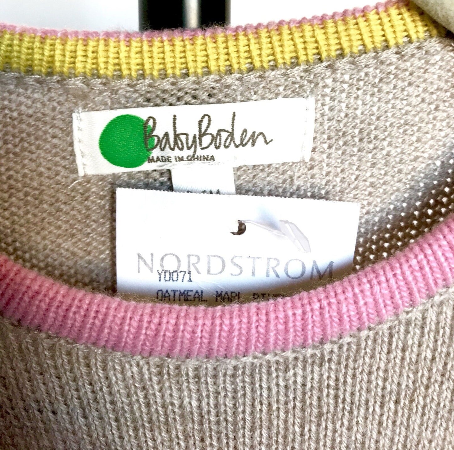 Mini Boden Baby Knit Cashmere Mix Dress. 3-6 Month Retail $52 Price $37 NWT