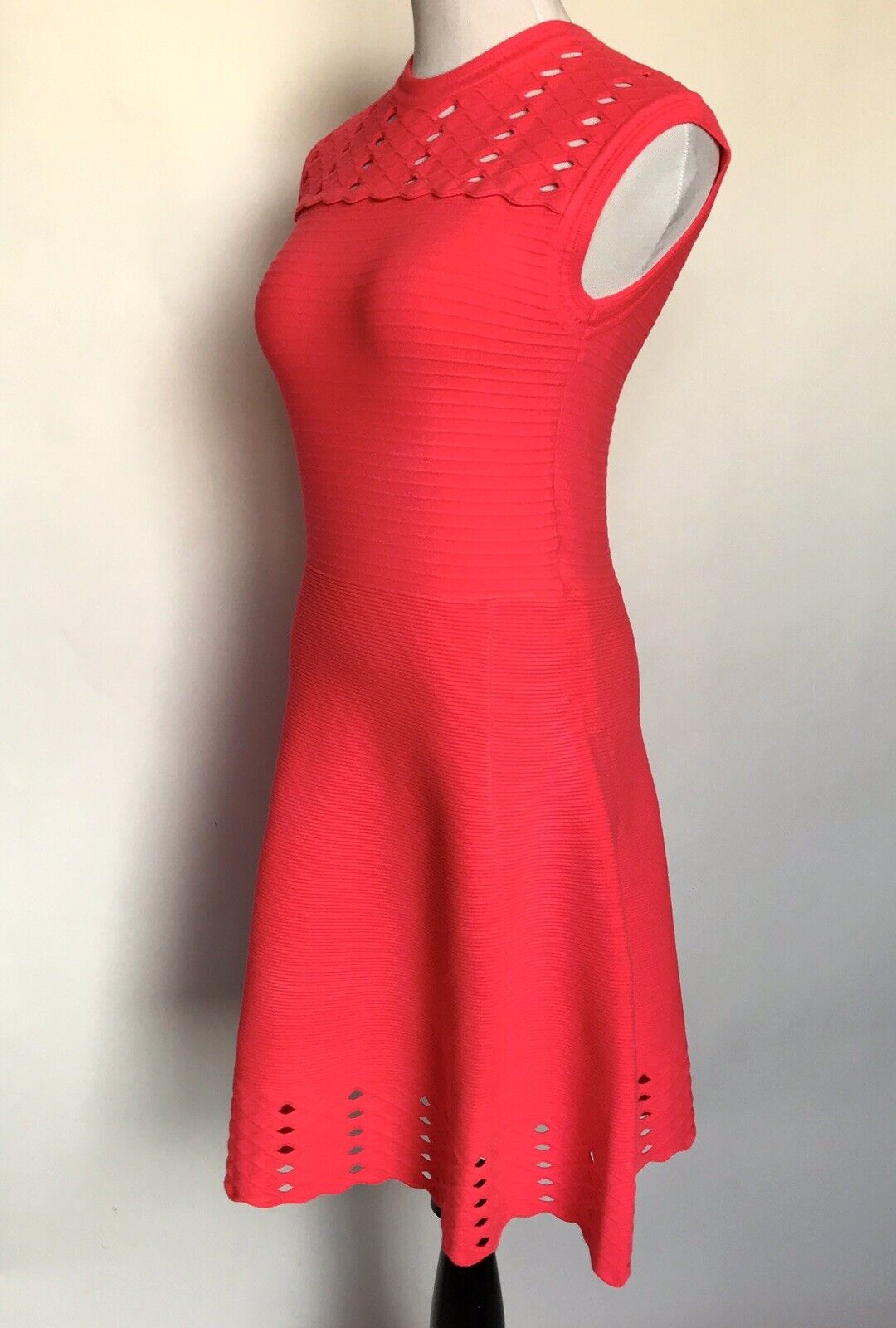 Ted Baker Zaralie Jacquard Panel Skater Dress 3(US 8) Retail $279 Price $132 NWT