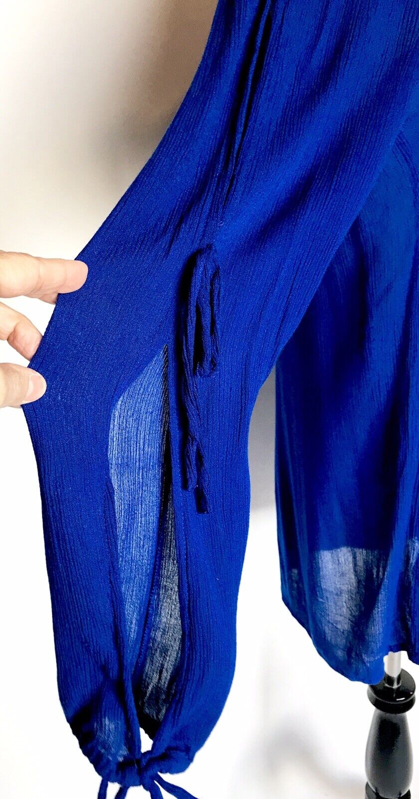La Blanca Midnight Blue Leaf It Swim Cover Up Tunic S Retail $99 Price $59 NWT